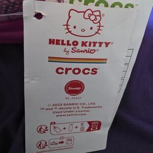 CROCS Hello Kitty Edition in Pink